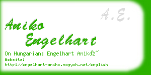 aniko engelhart business card